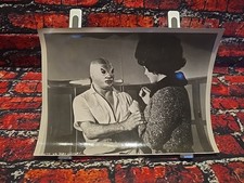 Original 1962 El Santo - Lucha Libre Movie Press Photo - Glossy - 8"x10"