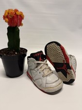 VTG 1991 Nike Air Jordan Infrared 6 VI OG Toddler 90s Shoes Baby Kids 4c Boys