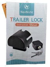 Trailer Lock, Anti Theft Trailer Coupler Locks Fits 2" and 2-5/16"-Inch
