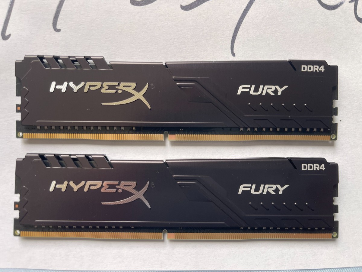 Kingston HyperX Fury 16GB DDR4 3200MHz HP32D4U8S8HC-8X (2x8GB) | eBay