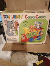 MODERN TOYS  TOM AND JERRY CHOO CHOO  TRAIN  C. 1960'S  MASUDAYA  READ ALL