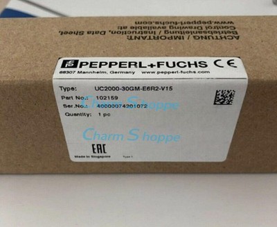 1PCS New Ultrasonic Sensor Pepperl+Fuchs UC2000-30GM-E6R2-V15 Fast Shipping