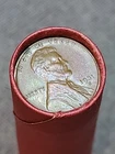 Amazing Au+ 1931 S&P Mint Pennies Ends Of Lincoln Wheat Cent Roll