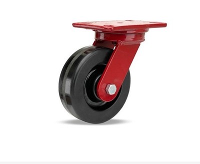 S-HS-6P Hamilton Heavy Service Swivel Caster with 6'' x 2'' Plastex Phenolic Wheel