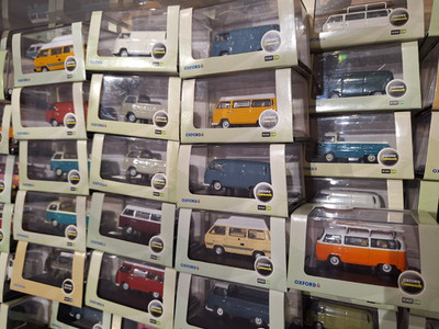 OXFORD DIECAST VOLKSWAGEN T1 T2 T3 T4 VAN BUS PICKUP CAMPER SELECTION 1:76 SCALE