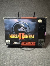 Mortal Kombat II Super Nintendo Entertainment System SNES CIB 12