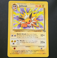 Jolteon 20/64 Jungle 1999 English Regular Rare Unlimited Stage 1 70HP Himeno on eBay