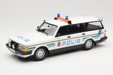 Minichamps Volvo 240gl Break Sweden Polis Police 1986 1:18 155171480