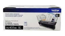 Brother TN-431BK Black Toner Cartridge - New in Box