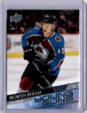 Bowen Byram Young Guns #205 2020-21 Upper Deck Series 1 [M187]