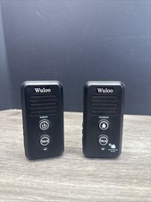 Wuloo Wireless Intercom Doorbell 0.5 Mile Range Rechargeable Wireless Security S