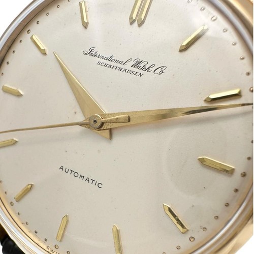 IWC Cal852 Men’s K18YG Gold Silver Dial Auto Watch 1950s Used - Bild 9 von 10