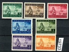 Albanien  Deutsche Besetzung 15-21  Satz postfrisch (19733)