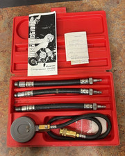 Snap On Tools Usa Vintage Automotive Compression Test Gauge Set Mt308kb