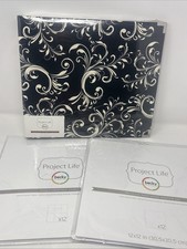 Becky Higgins Project Life 12x12 Scrapbook Album Cinnamon Edition Flourish lot