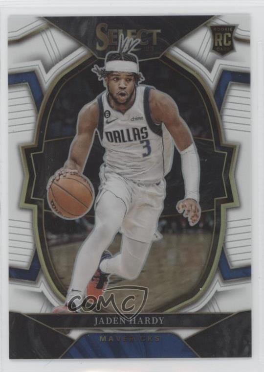 2022-23 Panini Select Concourse White Prizm 62/149 Jaden Hardy #80 11s9