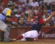Signed  8x10 WILSON RAMOS Tampa Bay Rays Autographed photo - COA