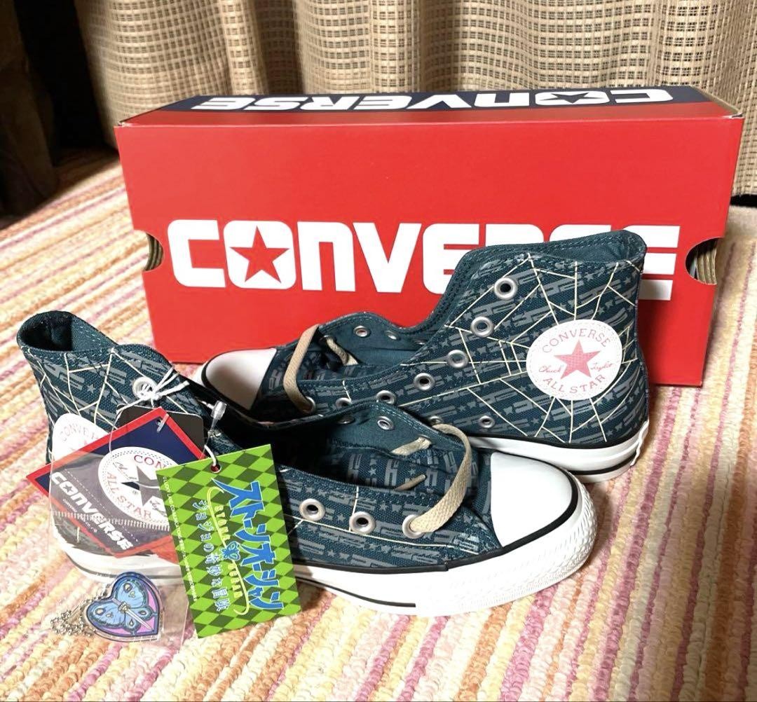 US 8 JoJo Stone Ocean × CONVERSE ALL STAR Sneakers Jolyne Cujoh