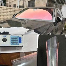 New Ghost Red Chameleon windscreen Tint 1x1.5M  85%VLT  Fast Free Delivery 