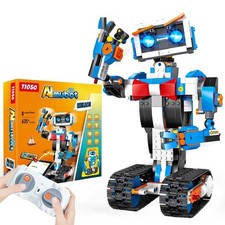 Programmable STEM Building Kit, APP Remote Control DIY Coding Toy,...