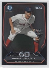 2014 Bowman Bowman's Top 100 Prospects Chrome Garin Cecchini #BTP-60 0b0