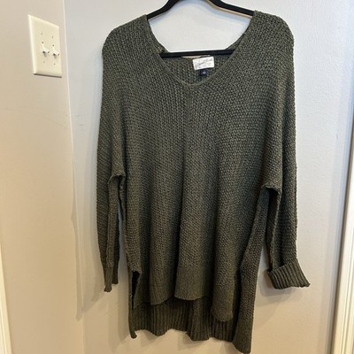 Universal Thread Sweater Small Oversized Pullover Green