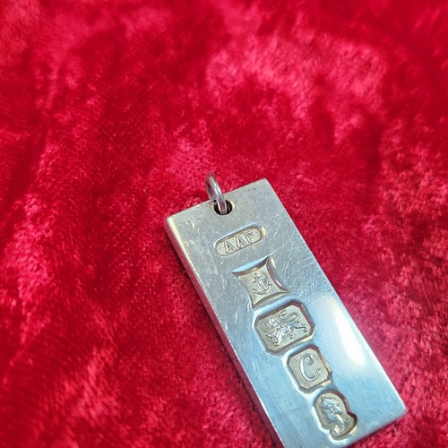 Vintage British Sterling Silber 925 Barren Anhänger AAF Queen's Silver Jubilee 18g - Bild 4 von 9