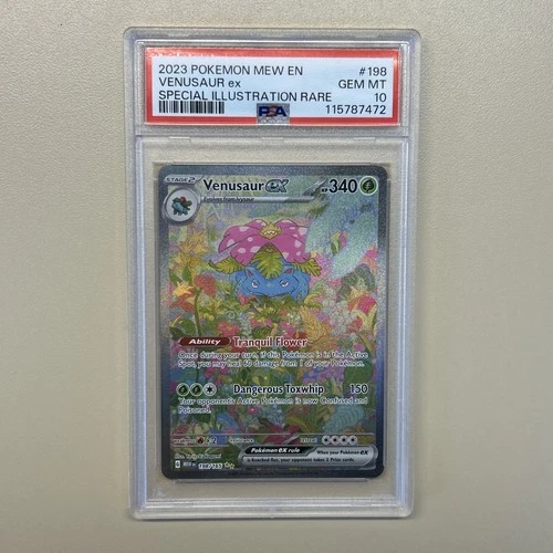 Venusaur Ex Pokemon 151 SIR 198/165 PSA 10