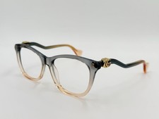 GUCCI GG1012O 002 RX Clear light pink/gray/gold FRAME ONLY AUTHENTIC ITALY