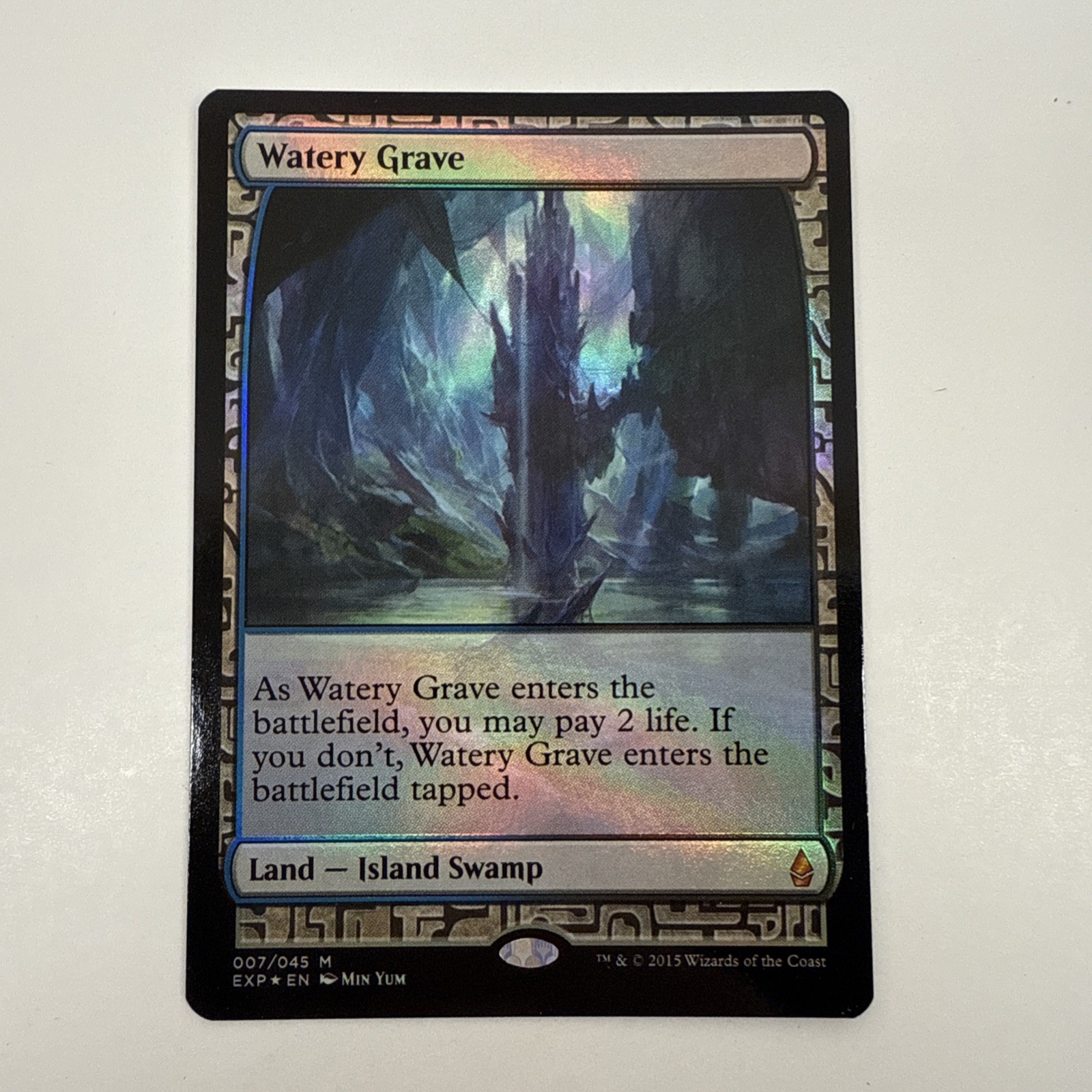MTG - Watery Grave - Foil Zendikar Expeditions NM