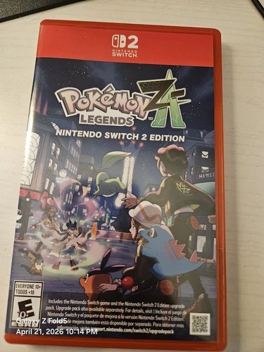 Pokemon Legends: Z-A Nintendo Switch 2 USA Version