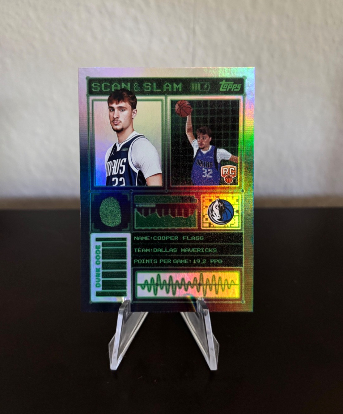 2025-26 Topps Scan & Slam Cooper Flagg Rookie Insert Card #SS-26