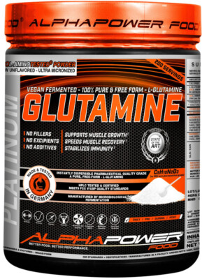 Glutamin Pulver 1kg Dose L-Glutamine Aminosäure Amino geschmacksneutral