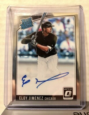 Eloy Jimenez RC Auto Lot 5 Rookie Autograph White Sox Rare Pop