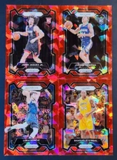 2023-24 Prizm Basketball RED ICE PRIZMS with Rookies You Pick - READ