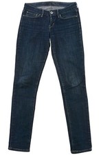 Levi's Women's Demi Curve Low Rise Skinny Jeans Dark Wash Denim Size W25 L32