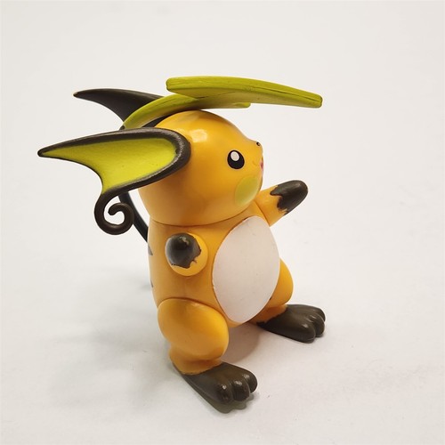 Pokemon Battle Raichu Figure Toy 2.5" Wicked Cool Toys 2021 COL-752 - Picture 5 of 8