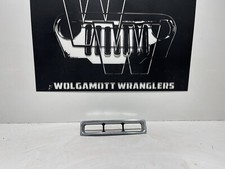 Jeep Wrangler Tj 97-06 Grill Grille Inserts Chrome Free Shipping Cc 4d