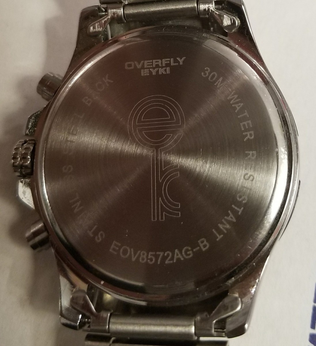 Montre Homme Overfly By EYKI à Quartz - Cadran Gris/rose Gold - Excellent état - Sport