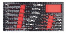 GearTech Schlüssel Einlage flexibel  12tlg