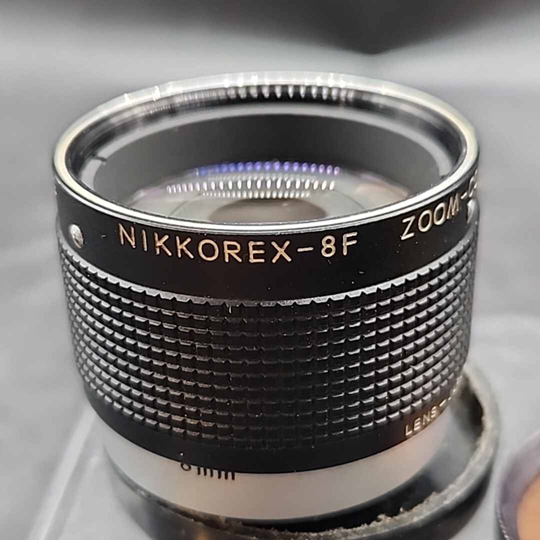 Nikon Nikkorex 8F zoom conversion 0.8-2× Nippon Kogaku Nikkorex-8F 0.8-2x Zoom Conversion Cine Lens