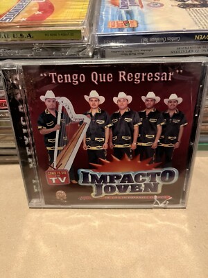 IMPACTO JOVEN :  Tengo Que Regresar  CD SEALED HTF SCARCE/ Rare