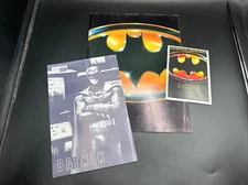 Japanese Batman Movie Press Kit ~ Keaton Nicholson Vintage Japan Plus Extras