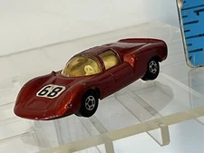 Matchbox Superfast Series No.68 Red Porsche 910 by Lesney England Vtg 1970