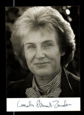 Cornelia Schmalz Jacobsen Autograph Card Original Signed # BC 143935