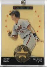1994 Studio Series Stars Silver and Gold /5000 Cal Ripken Jr 7 HOF Orioles