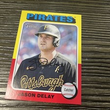 2024 Topps Heritage Jason Delay #233 Pittsburgh Pirates