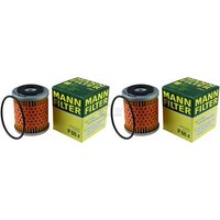 2X Original Mann-Filter Kraftstofffilter P 66 X Fuel Filter