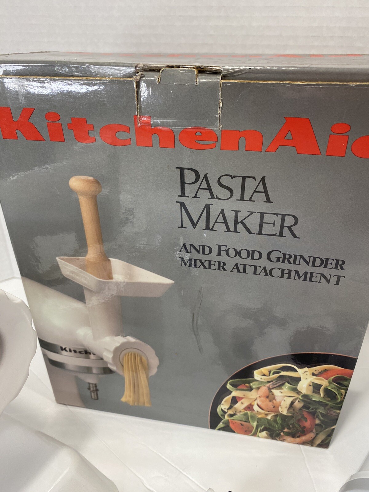 Vintage Kitchen Aid Pasta Maker & Food Grinder Attachment SN/FGA and