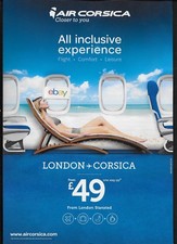 Luft Korsika Closer für Sie London Stansted Flughafen Sich 49 Euro 2018 Anzeige